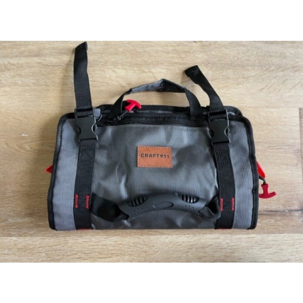 Durable Tool Bag Organizers w/Detachable 6 Tool Pouches - Small Tool Bag